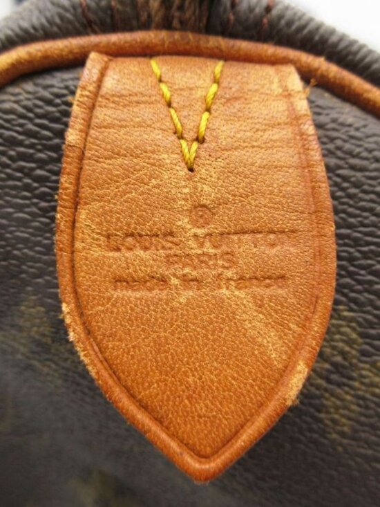 Louis Vuitton Vintage Monogram Speedy 35 Boston Bag - Picture 7 of 10